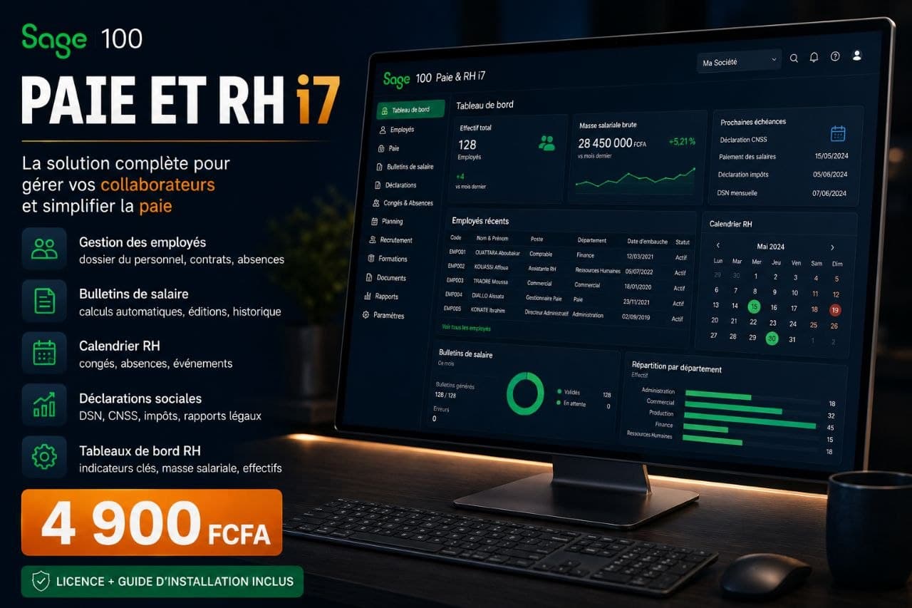 Sage 100 Paie et RH i7